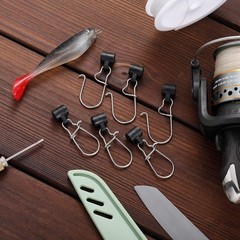 50 Durable Fishing Line Sinker Slides with Duo Lock for Enhanced Fishing Success