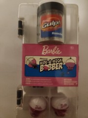 Hide-A-Hook Bobber Barbie Shakespeare Fishing Tackle Kit Box Kot Snap Lock NEW