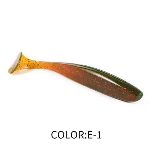 Supercontinent Shiner Soft Fishing Lure 50mm 75mm 100mm Pike Swimbait