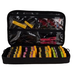 Berkley Jar Bait Folder, 16 Jars Not Included, Black And Red, Fishing