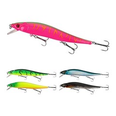 Abs Hard Bait Slow Sinking Minnow For Deep Water Fishing Hydrodynamic Design