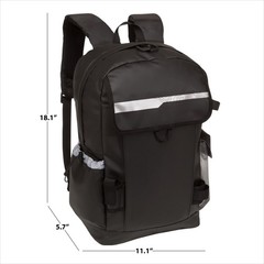 Tackle Gear 27 L Fishing Tackle Backpack, Black, Unisex, Polyester, Adult