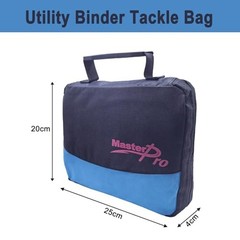 Fishing Soft Lure Storage Bag with 10 Single Detachable T-tail Luminous