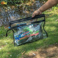 KASTONG 2 Layer Water-Proof Fishing Bait PVC Clear Storage Bag BaitShield