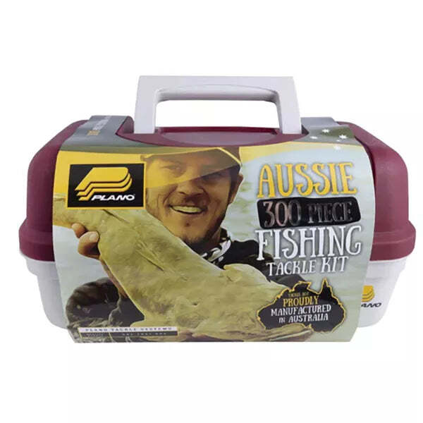 Plano Aussie 300 Piece Fishing Tackle Box Kit