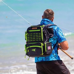 KastKing BaitSpace Fishing Tackle Bag Rod Holders Storage Gear Backpack