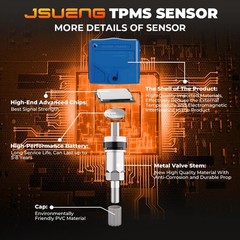 TPMS Sensor, Set of 4 Tire Pressure Monitoring Sensor Compatible with Nissan …