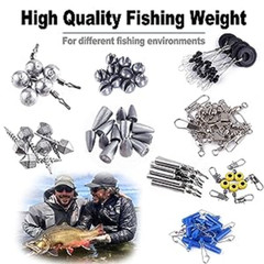 343Pcs Fishing Accessories Kit – Organized Fishing Tackle Box w/ Tackle Included