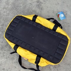 Bass Pro Shops Extreme Boat Bag Yellow Duffle Waterproof 27x10x10 With Tag
