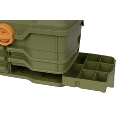 2 Pack Flambeau Outdoors NextGen 6.0 Large Tackle Box 15.5in green