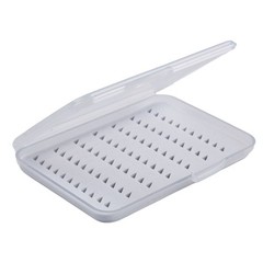 Fly Fishing Lure Spinner Spoon Bait Foam Box FishHook Hard Storage Case.