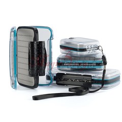 Fly Fishing Box Two-Sided Waterproof Easy Grip Foam Jig Fly Box Multiple Sizes