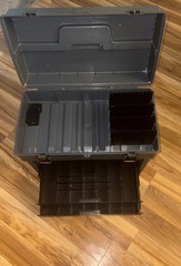 Vintage #797 Plano Phantom Pro Tackle Box-Fishing Tool Box Large- Multi Drawer