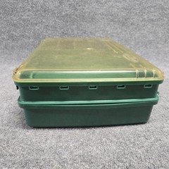 Plano Tournament Boat Box Series Tackle Box Green Double Sided Organizer 16×12