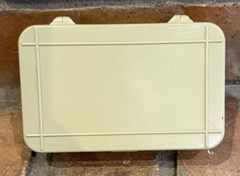 RARE Vtg OLD PAL Plastic Tackle Fishing Lure Storage/Organizer – Beige – 4.5″
