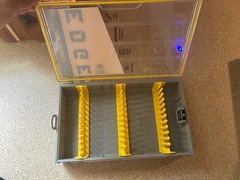 Plano Edge 3700 Spinner Bait Box Holds 36 Fishing Lures Waterproof Brand New
