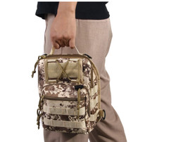 JBvalu Fishing Tackle Bag/Shoulder Backpack Cross-Body Sling, REPTILE CAMO💎
