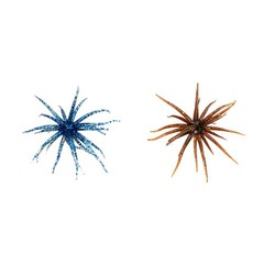 Bass Fishing Soft Lure For Sea Urchin Style 6cm 1.7g TPR Realistic Tentacles