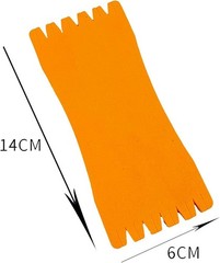 Pack of 10 EVA Foam Fishing Leader Line Organizer Wallet – Tangle-Free Solution
