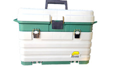 Vintage Plano 758-A Large 4-Drawer Tackle Box Storage Organizer USA Made