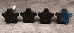 25mm x 6mm Working Length, Chair, Seatbox adjuster knobs