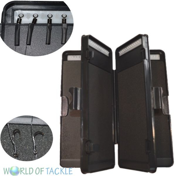 Rig Wallet 6 Way Stiff Hair Rig NGT Tackle Box for 72 Hair Rigs Carp Fishing