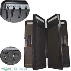 Rig Wallet 6 Way Stiff Hair Rig NGT Tackle Box for 72 Hair Rigs Carp Fishing