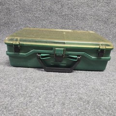 Plano Tournament Boat Box Series Tackle Box Green Double Sided Organizer 16×12