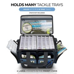 Reaction Tackle Saltwater Fishing Tackle Bags Water Resistant 1000D Pvc Tackle