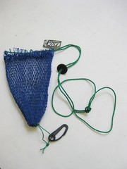 Durable Kufa Rubber Bait Bag with Convenient Hook – Ideal for Crappie & Trout