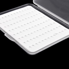 Slim EVA Foam Fly Box Clear Lid Fishing Box Competition Fishing Hook Tackle Box