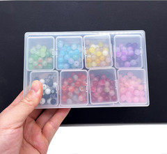 Tackle Box Organizer – Plastic Storage with Removable Compartment, Small Part…