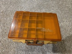 Vintage MAGNUM By PLANO Double Sided Fishing Tackle Box 1126