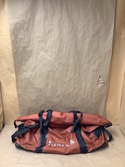 SIMMS PG-12611 DRY CREEK DUFFEL ORANGE 200L WATERPROOF FISHING DUFFE (B42015264)