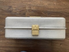 Vintage UMCO 175A Aluminum 3 Tray Tackle Box Minnesota 17 x 6 1/2 x 6 USA