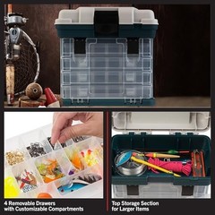 Portable Tool Box – Small Parts 10 inches (L) x 7 inches (W) x 10.5 inches (H)