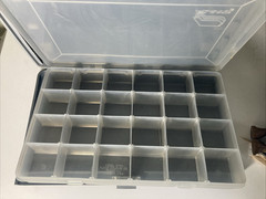 Vintage Plano 1233 Tackle Box Large Fishing Storage Case 3 Removable Drawers