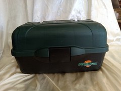 Flambeau Outdoors 2-Tray – Classic Tackle Box – Green & Black