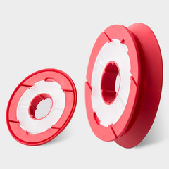 10 Pcs 60Mm Silicone Fishing Line Storage Holders Fishing String Spools Fishing