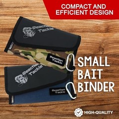 Fishing Tackle Organizer Case | Soft Bait Binder | Blue- Small Bait Binder