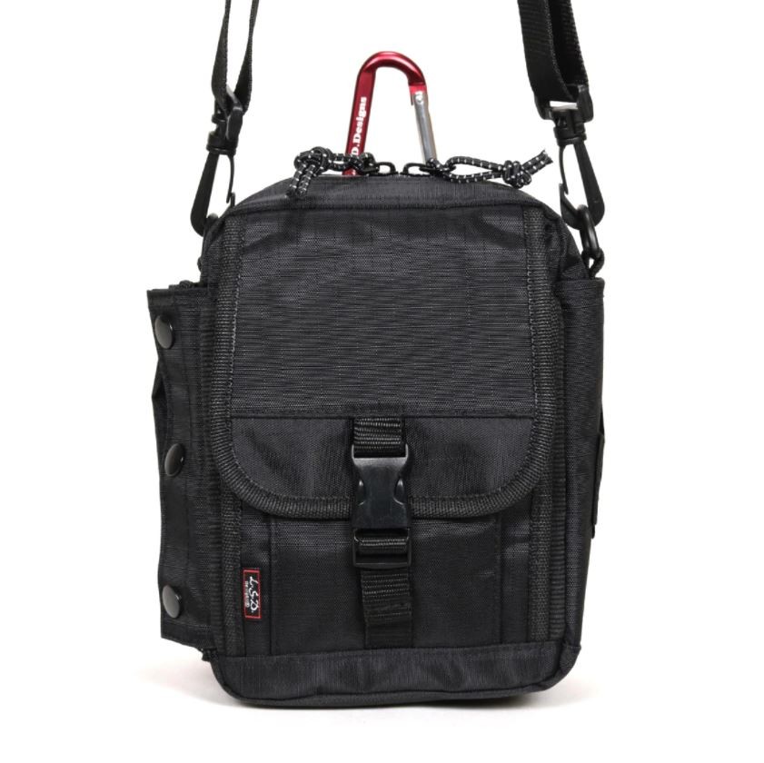LSD Mini Shoulder Pac Sling Bag Black 20 x 13 x 8 cm (8607)