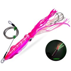 Glow in Dark for octopus Lure 110g 160g 210g 260g for Offshore and Pier Fishing