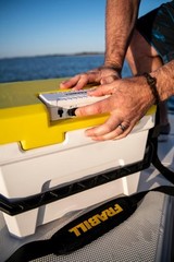 Frabill 19 Quart Magnum Bait Station with Dual Speed Aerator for Fishing