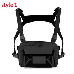 Fishing Vest Bag Men Camo Utility Tackle Chest Waist Pack Outdoor Camping Hiking