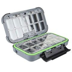 SPRO Waterproof Gray/Green Terminal Box, Size M (STBTM-M)
