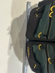 Cabela’s Soft Sided Tackle Bag Holds 5 Plano 3600 Boxes Fishing Shoulder Strap