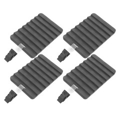 4Pcs Foam Fly Fishing Hook Holder Patch Portable Fly Lure Organizer Pad