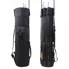 JSHANMEI Fishing Rod Carrier Pole Bag Rod Case Large Storage Reel Bag Travel …