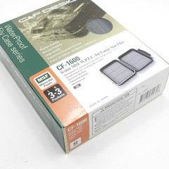 C &F Design Waterproof Fly Box Case. CF-1600. S-Size. Made in Japan.