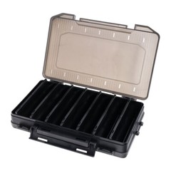 HTO Double Sided Lure Box | 200*135*47mm | 14 Compartment | Black – HTB15B